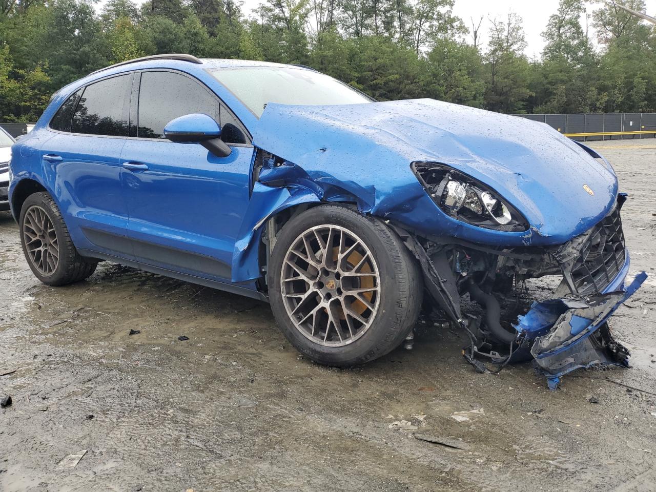 2018 Porsche Macan VIN WP1AA2A56JLB14493 Copart auction photo, front end damage thumbnail 4