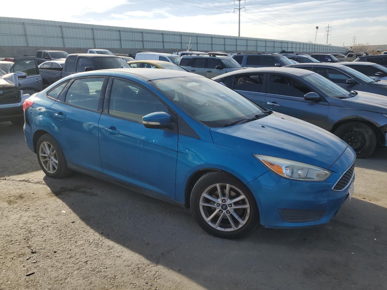2016 Ford Focus VIN 1FADP3F2XGL293623 Copart auction photo, rear end / front end damage thumbnail 4