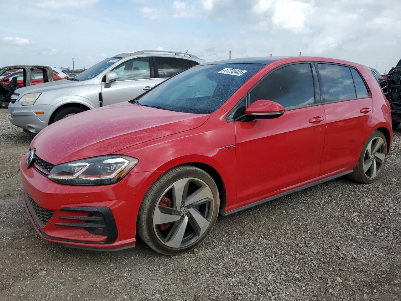 2018 Volkswagen GTI VIN 3VW547AU6JM252612