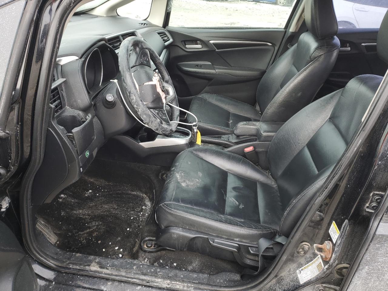 2015 Honda Fit VIN 3HGGK5H88FM769899 Copart auction photo, side / front end damage thumbnail 7