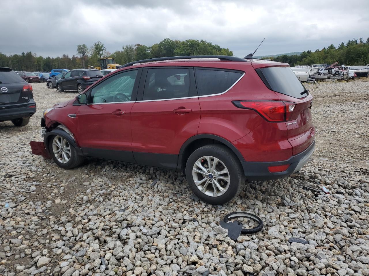 2019 Ford Escape VIN 1FMCU9HD1KUC28822 Copart auction photo, front end damage thumbnail 2