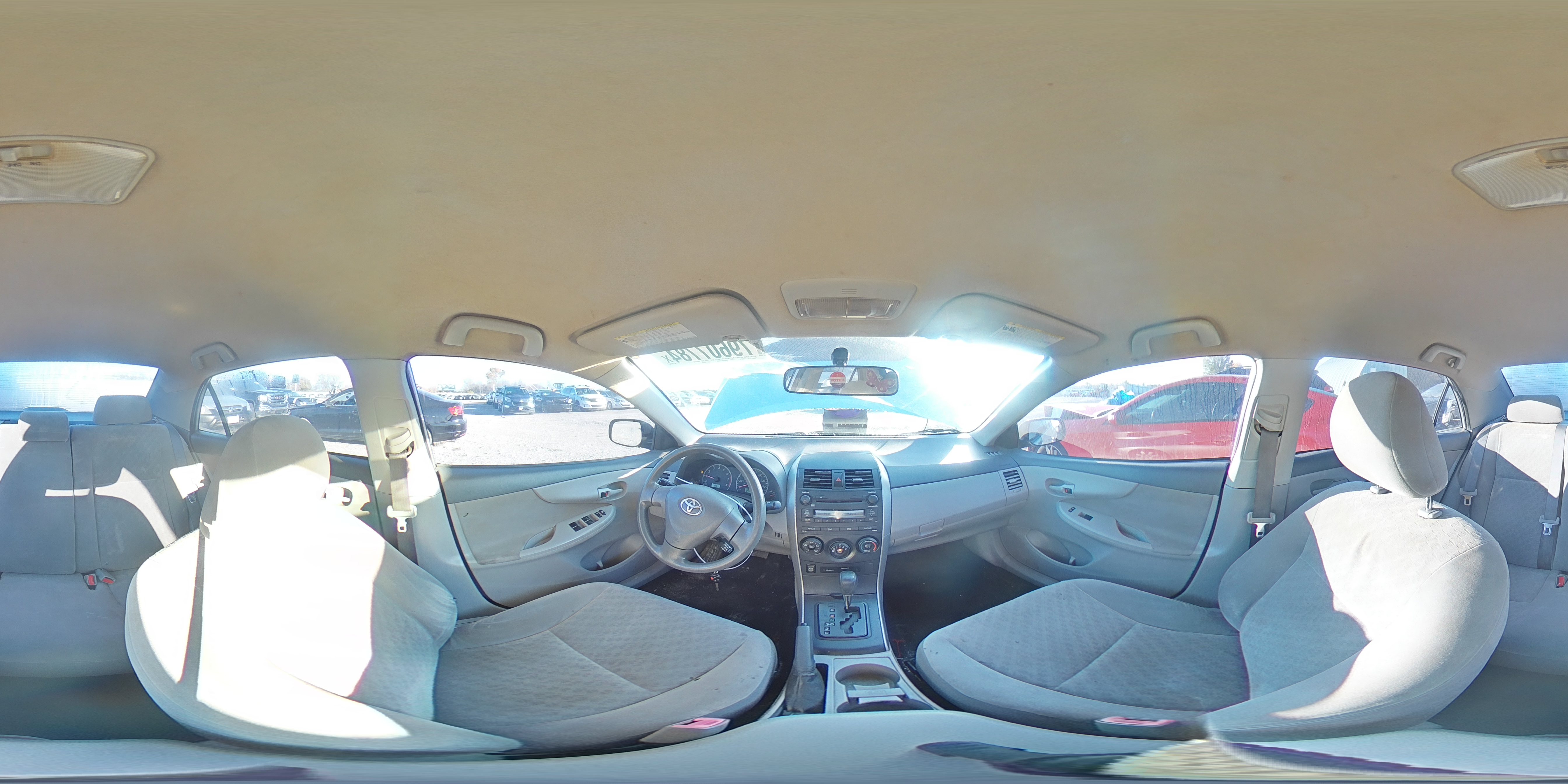2009 Toyota Corolla VIN JTDBL40E69J049438 Copart auction photo, side / rear end damage thumbnail 13