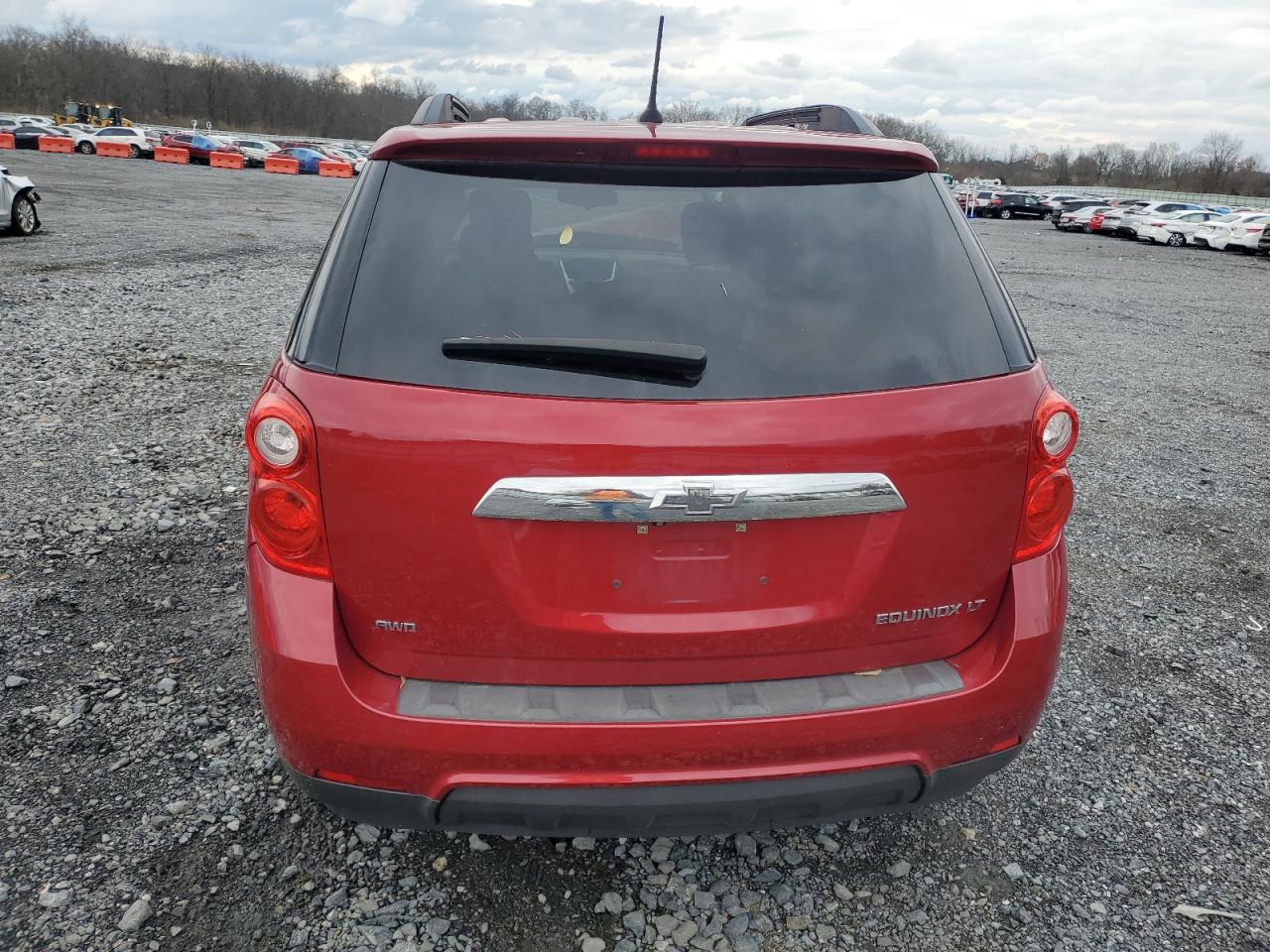 2014 Chevrolet Equinox VIN 1GNFLFEK6EZ131863 Copart auction photo, front end / side damage thumbnail 6