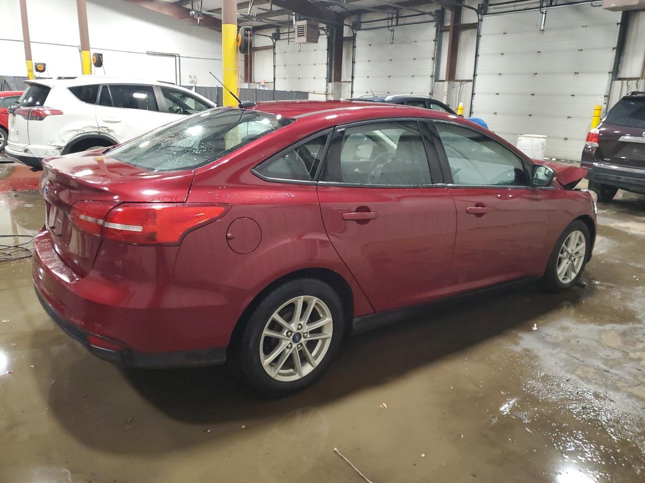 2017 Ford Focus VIN 1FADP3F27HL201191 Copart auction photo, front end damage thumbnail 3