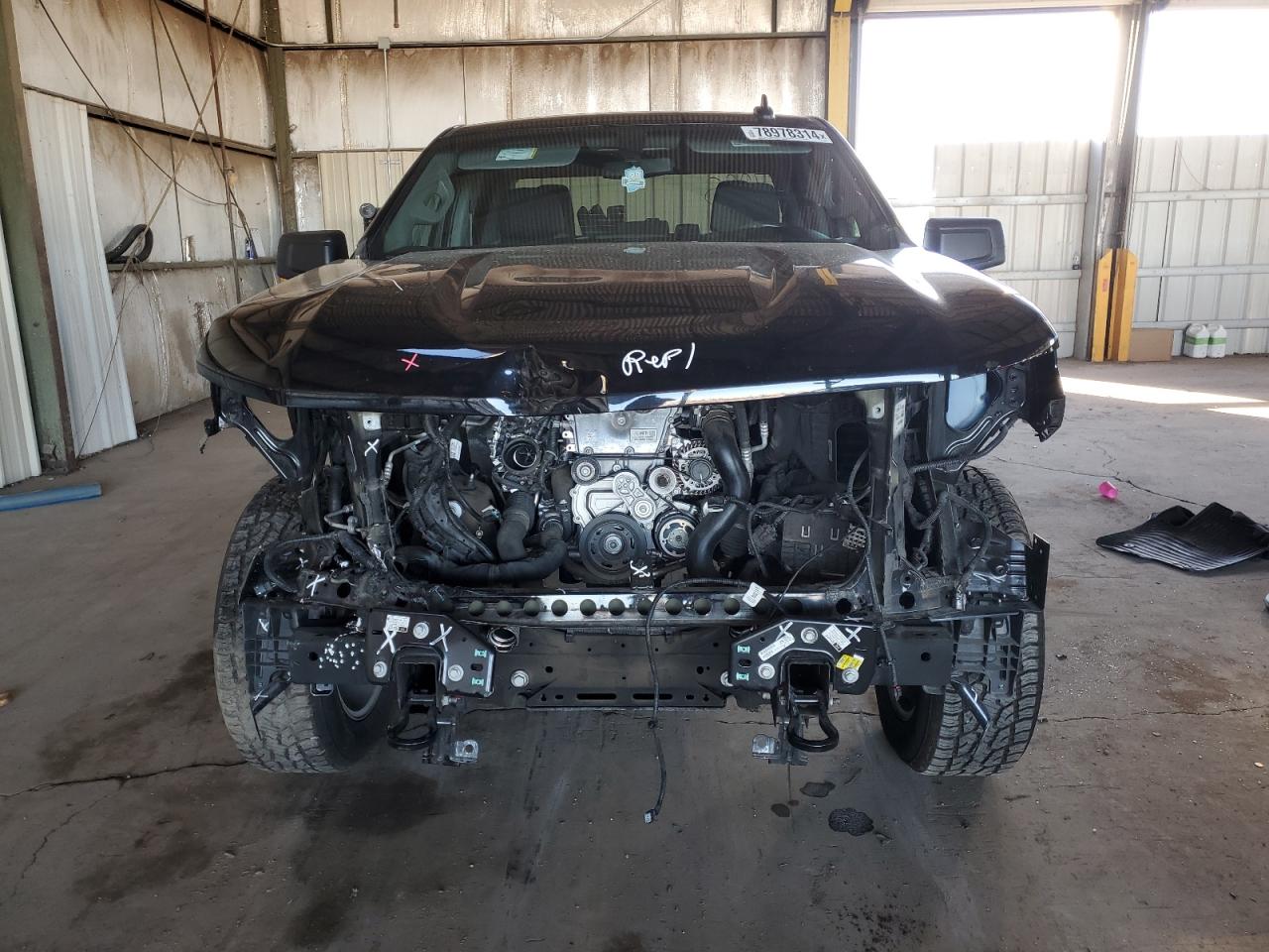 2021 Chevrolet Silverado VIN 1GCRWBEK1MZ361959 Copart auction photo, front end damage thumbnail 5