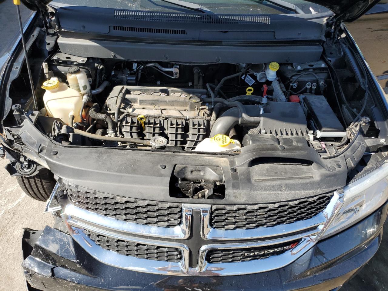 2017 Dodge Journey VIN 3C4PDCABXHT614525 Copart auction photo, front end / side damage thumbnail 12