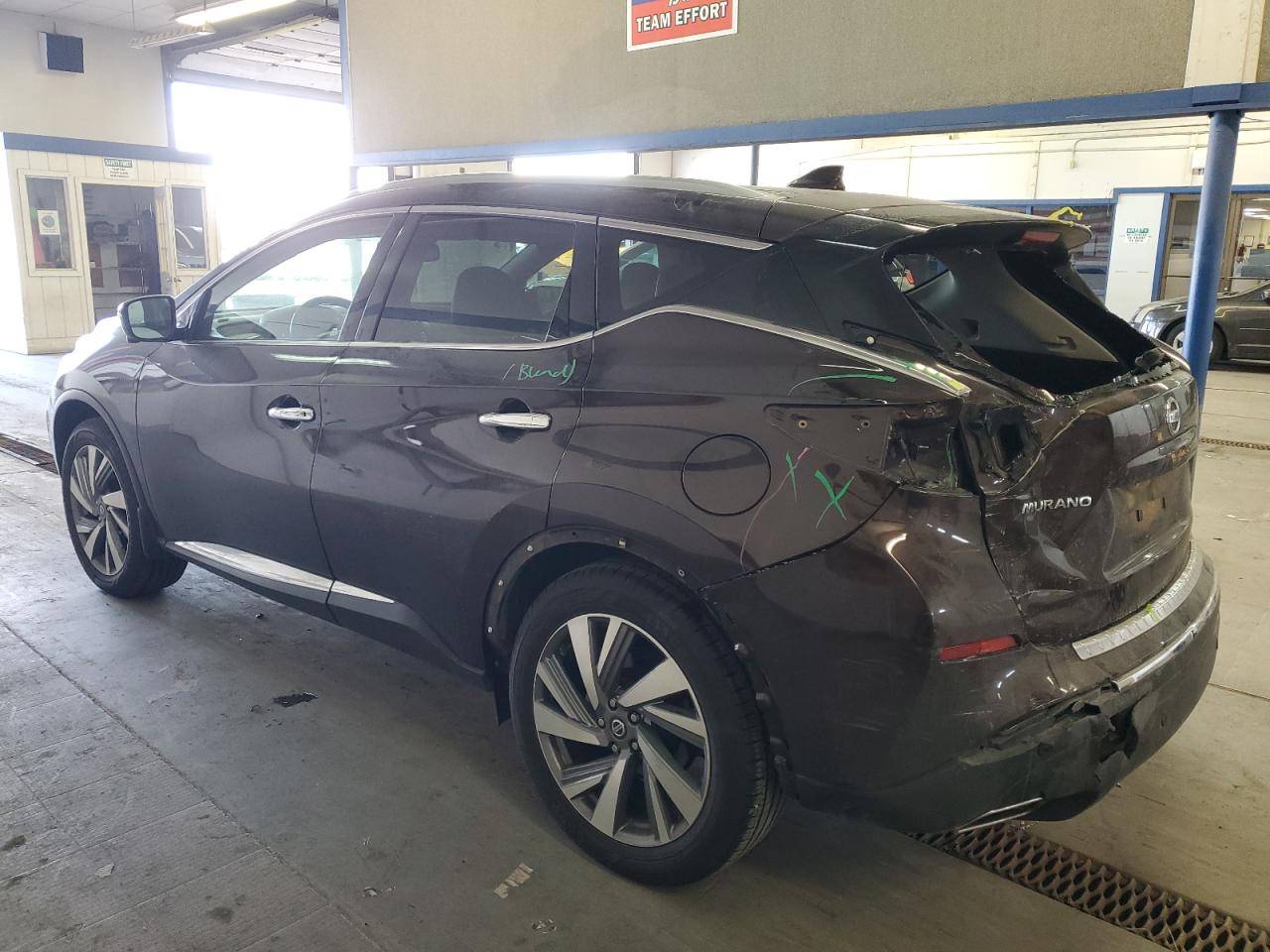 2020 Nissan Murano VIN 5N1AZ2CSXLN116344 Copart auction photo, rear end damage thumbnail 2