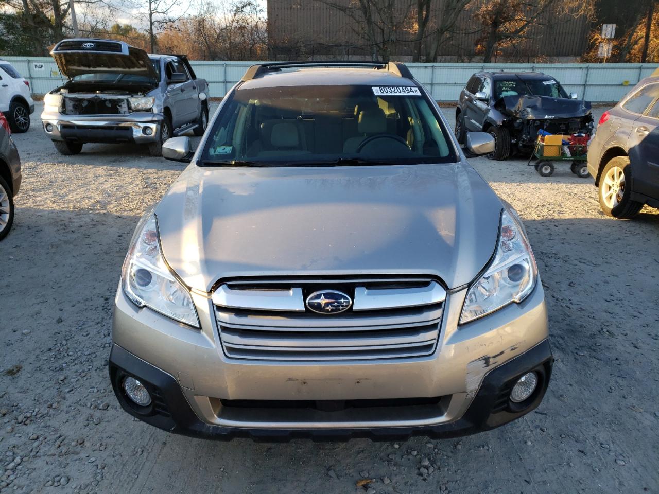 2014 Subaru Outback VIN 4S4BRBCC2E3326710 Copart auction photo, side / minor dent/scratches damage thumbnail 5