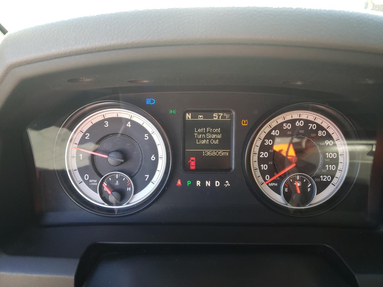 2014 RAM 1500 VIN 1C6RR7GT8ES277391 Copart auction photo, front end damage thumbnail 9