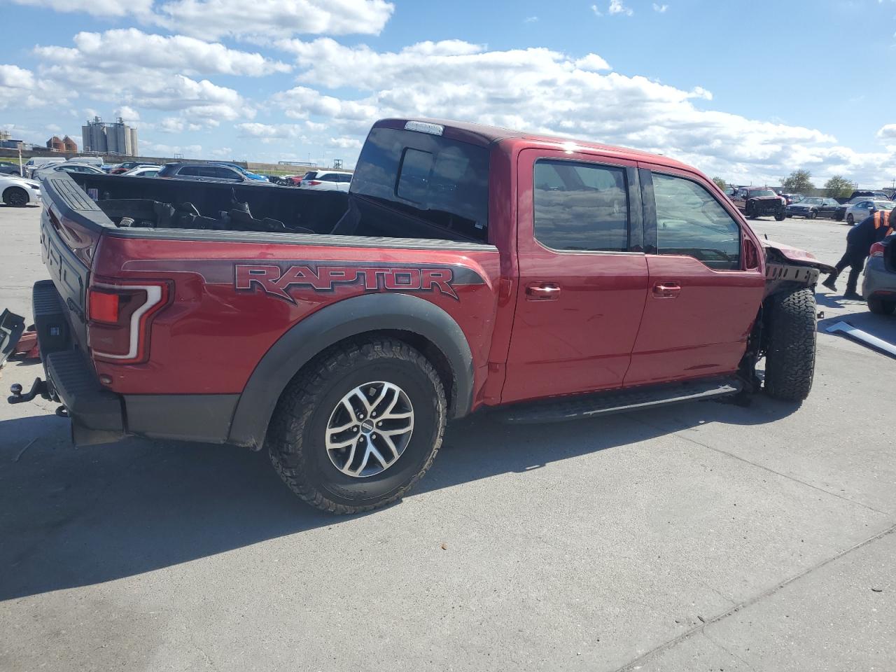 2018 Ford F-150 VIN 1FTFW1RG6JFE37854 Copart auction photo, front end damage thumbnail 3