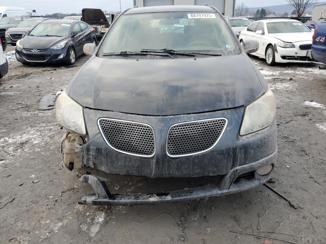 2005 Pontiac Vibe VIN 5Y2SL63875Z467472 Copart auction photo, front end damage thumbnail 5