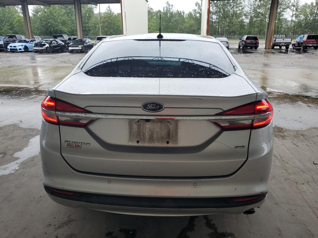 2017 Ford Fusion VIN 3FA6P0H71HR410959 Copart auction photo, front end damage thumbnail 6