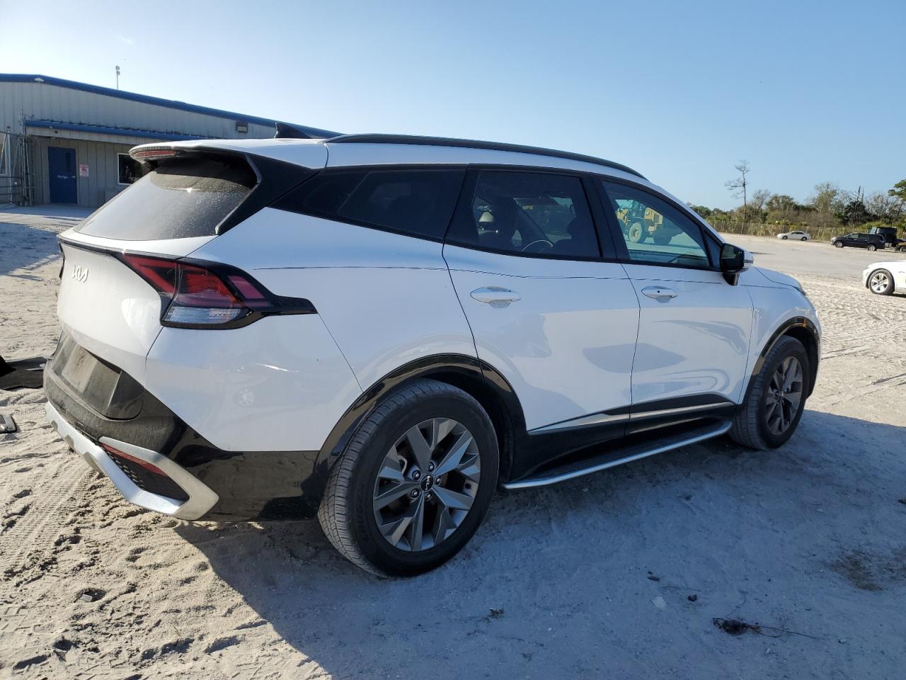 2023 KIA Sportage VIN 5XYK43AF6PG069362 Copart auction photo, rear end / minor dent/scratches damage thumbnail 3