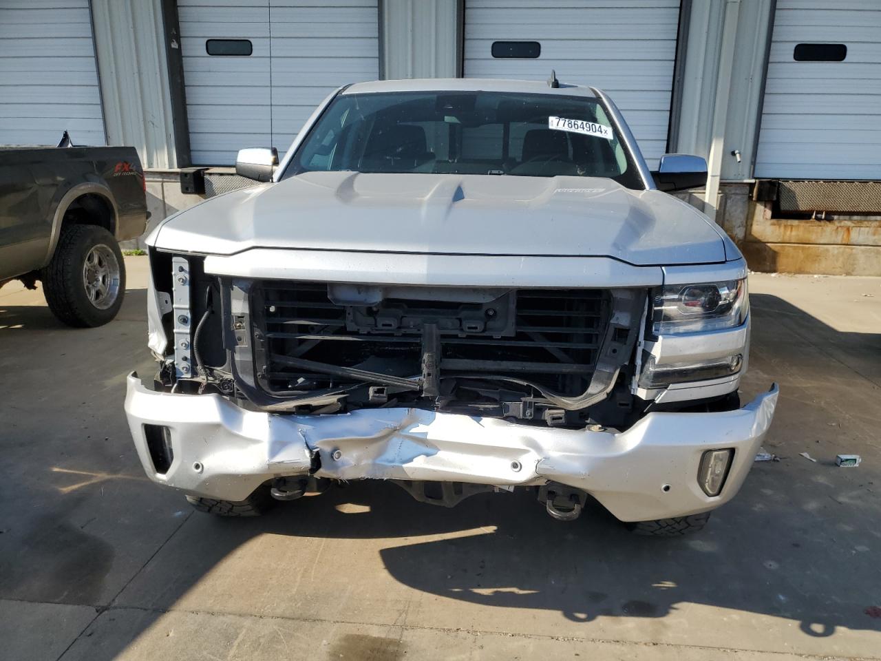 2017 Chevrolet Silverado VIN 3GCUKSEC7HG105054 Copart auction photo, front end damage thumbnail 5