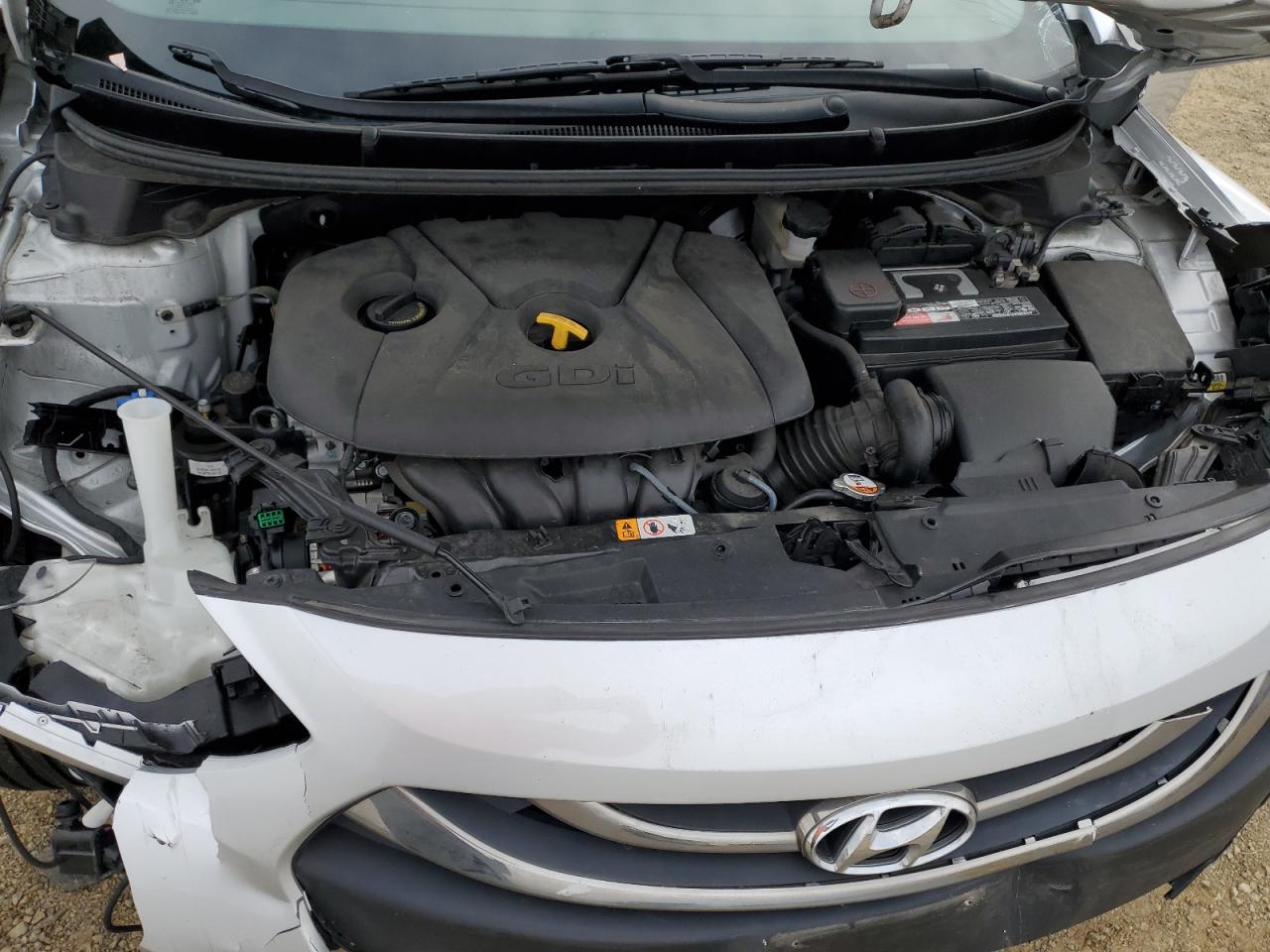 2015 Hyundai Elantra VIN KMHD35LH8FU236447 Copart auction photo, front end damage thumbnail 13