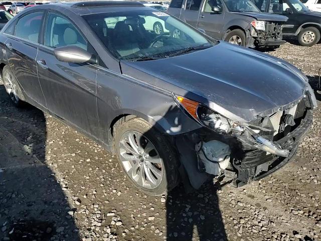 2012 Hyundai Sonata VIN 5NPEC4AC3CH365924 Copart auction photo, front end / side damage thumbnail 11