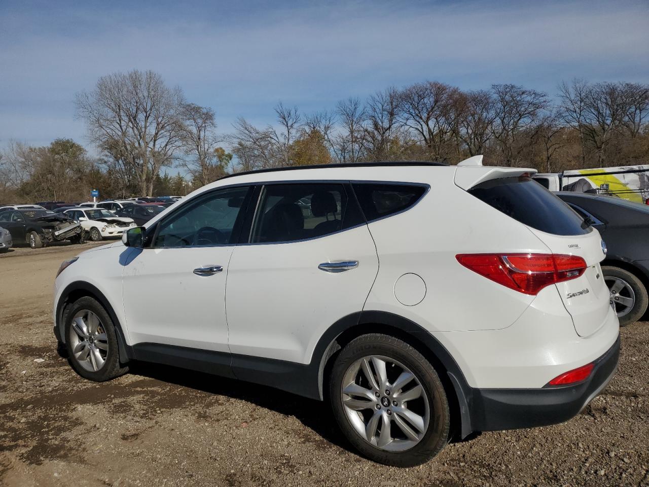 2015 Hyundai Santa Fe VIN 5XYZWDLA2FG252790 Copart auction photo, side damage thumbnail 2