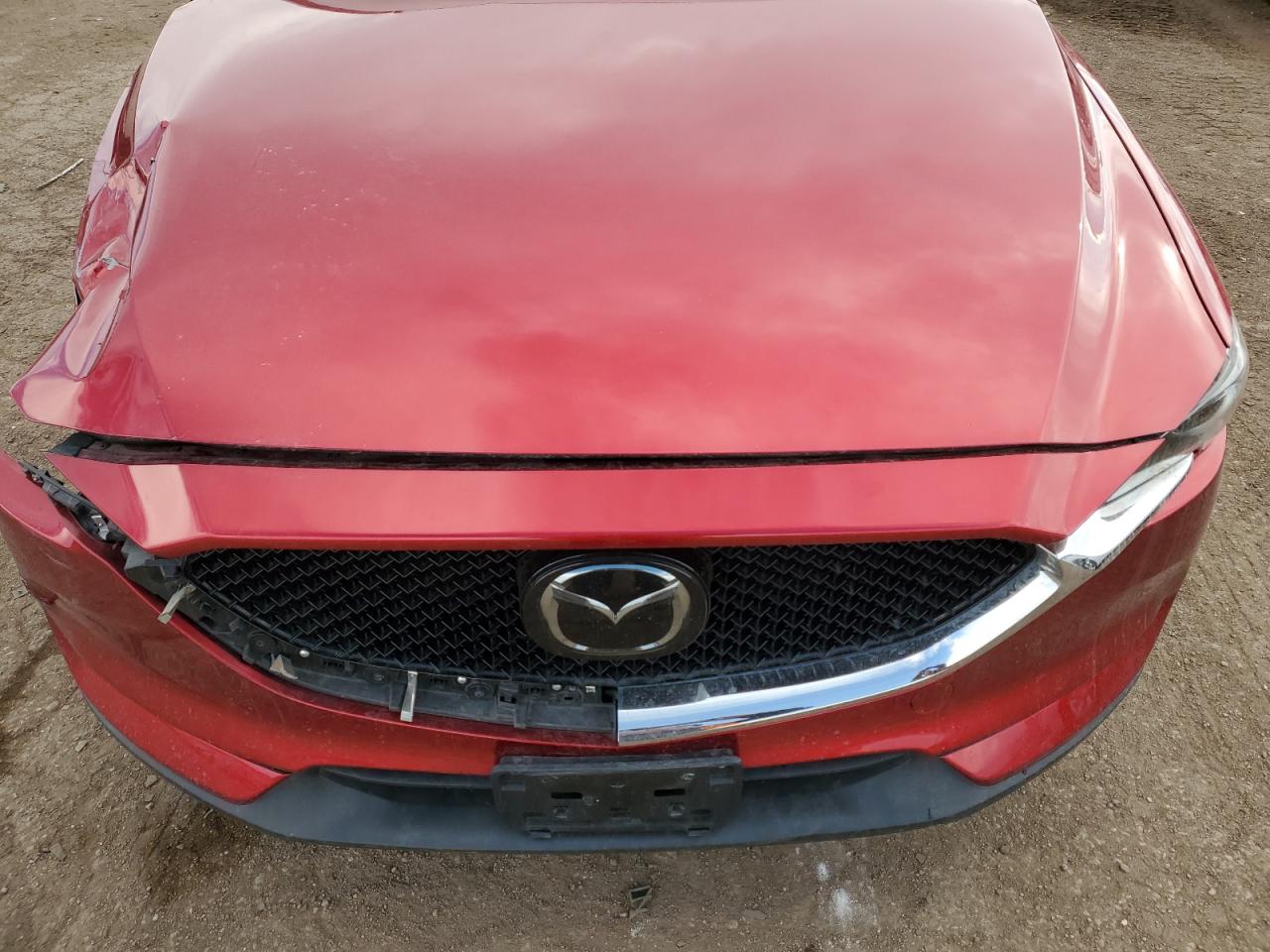 2021 Mazda CX-5 VIN JM3KFBDM9M0344214 Copart auction photo, side / front end damage thumbnail 13