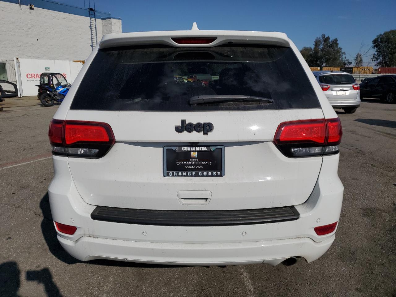 2020 Jeep Grand Cherokee VIN 1C4RJEAG2LC404790 Copart auction photo, front end / undercarriage damage thumbnail 6