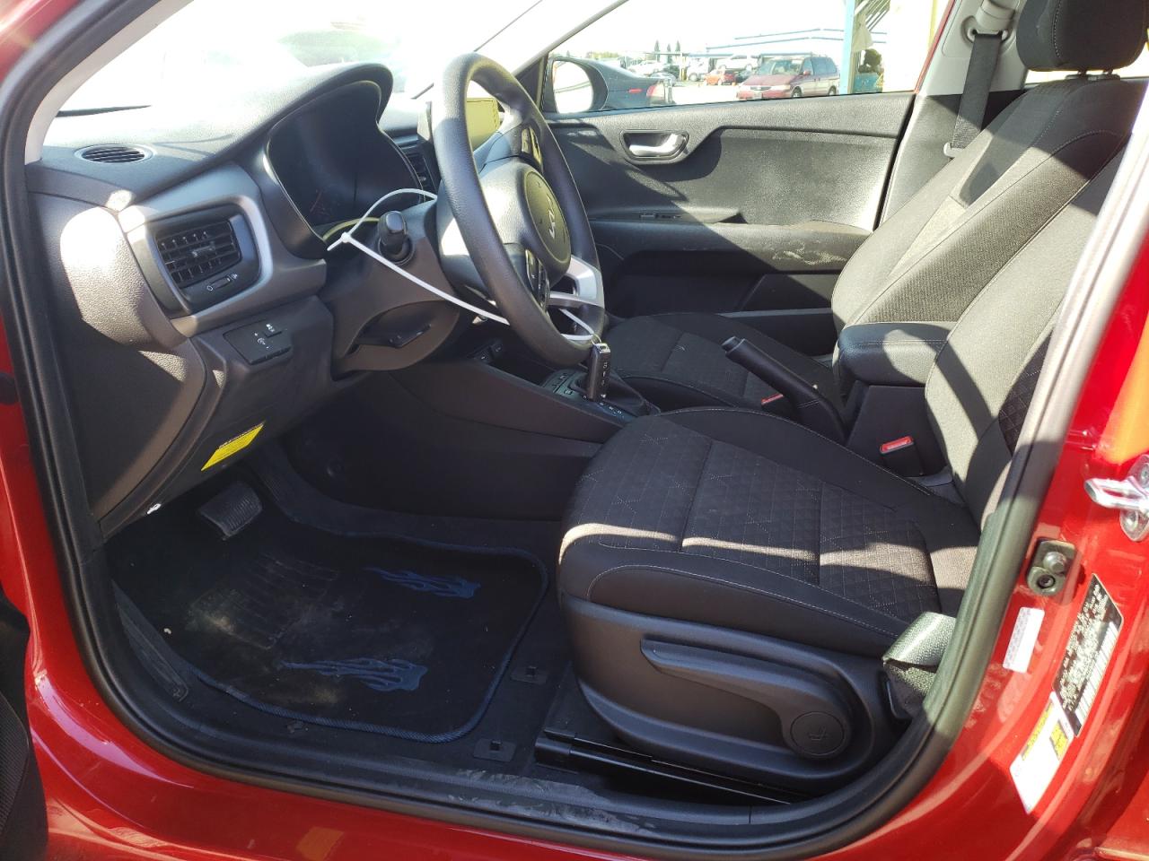 2022 KIA Rio VIN 3KPA24AD2NE478961 Copart auction photo, mechanical / front end damage thumbnail 7