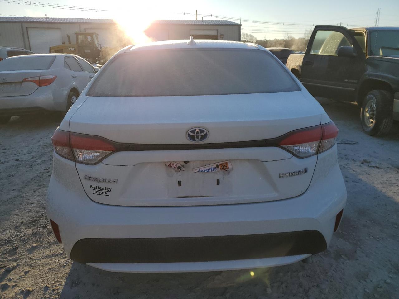 2020 Toyota Corolla VIN JTDEBRBE9LJ003782 Copart auction photo, front end damage thumbnail 6