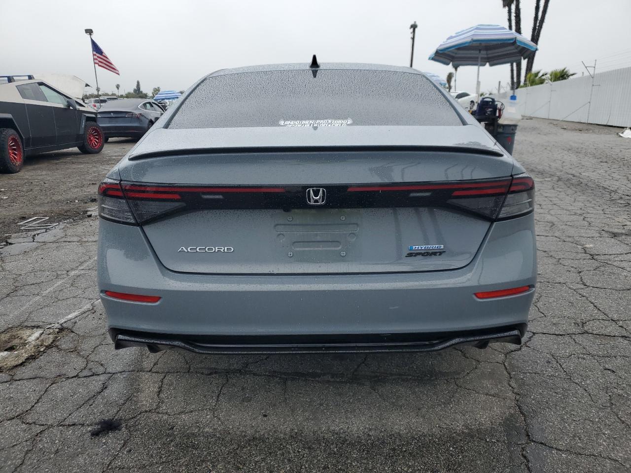 2023 Honda Accord VIN 1HGCY2F75PA060626 Copart auction photo, front end / minor dent/scratches damage thumbnail 6