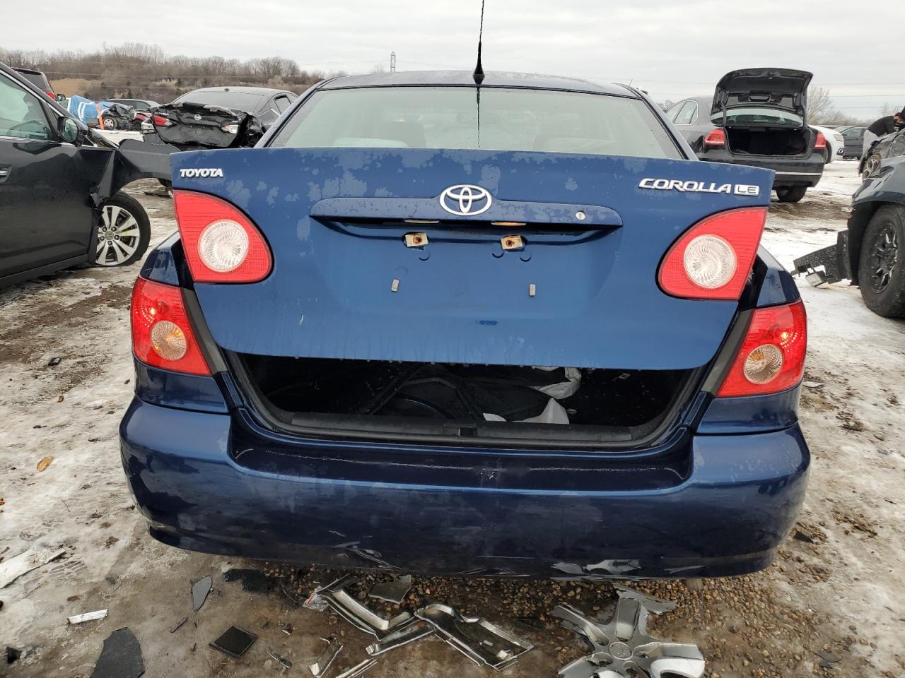2007 Toyota Corolla VIN 1NXBR30E37Z900563 Copart auction photo, side damage thumbnail 6