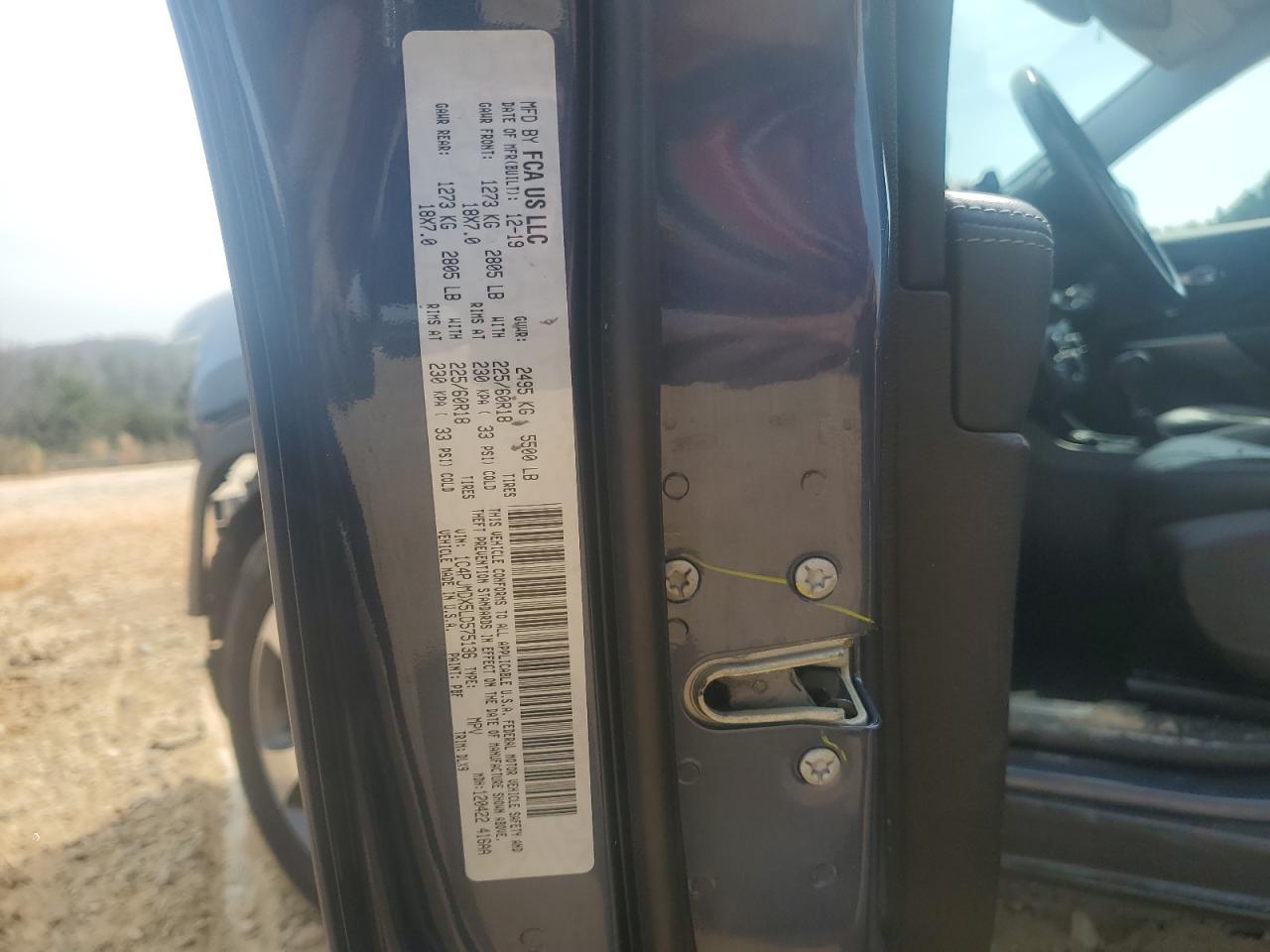 2020 Jeep Grand Cherokee VIN 1C4PJMDX5LD575136 Copart auction photo, front end damage thumbnail 14