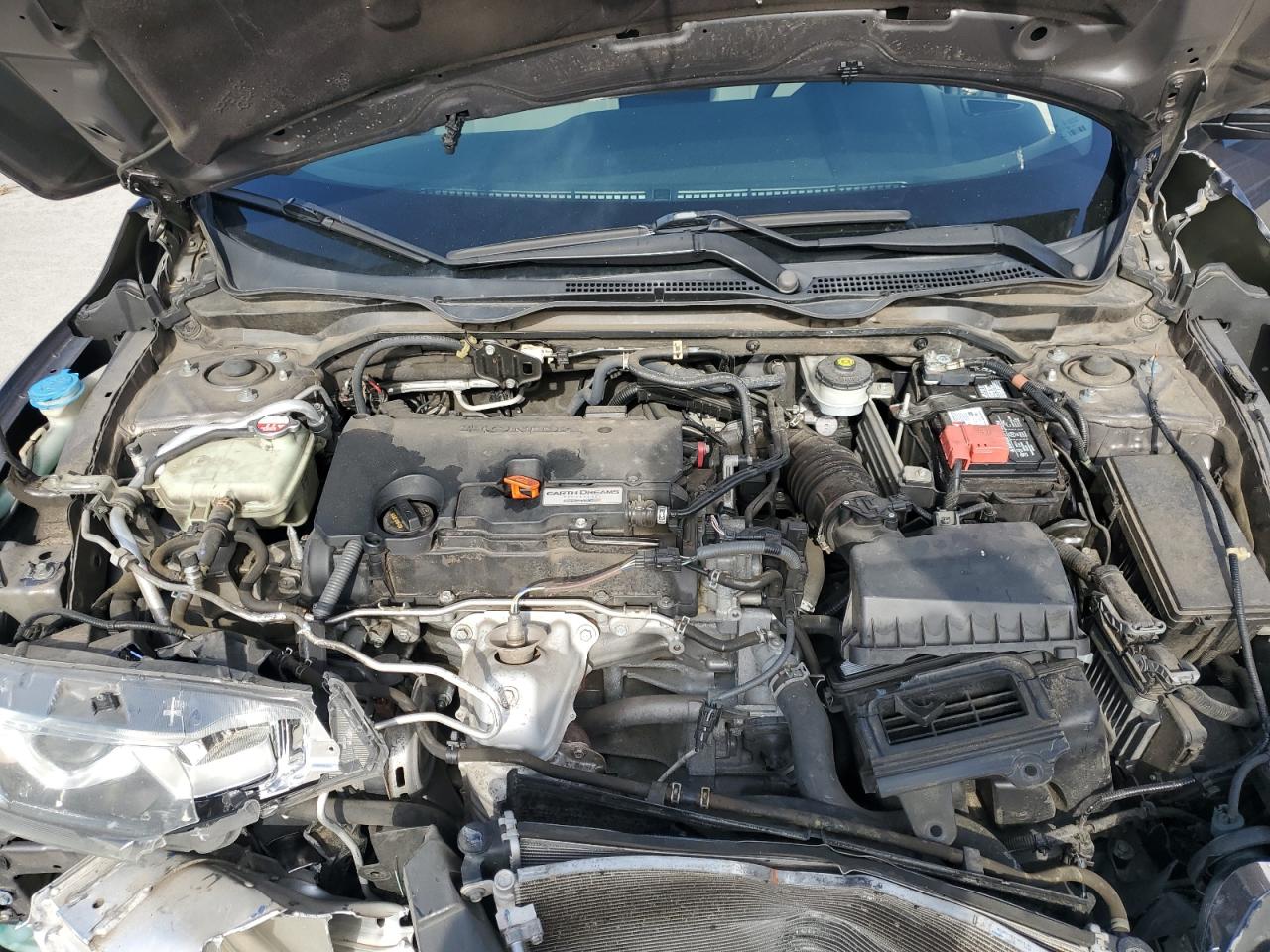 2017 Honda Civic VIN 19XFC2F53HE051415 Copart auction photo, front end damage thumbnail 12