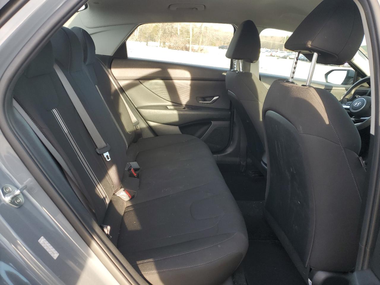 2021 Hyundai Elantra VIN KMHLM4AG7MU163095 Copart auction photo, all over damage thumbnail 10