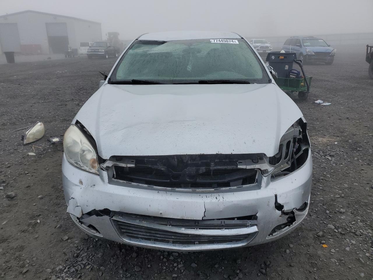 2010 Chevrolet Impala VIN 2G1WB5EN2A1168629 Copart auction photo, front end / side damage thumbnail 5