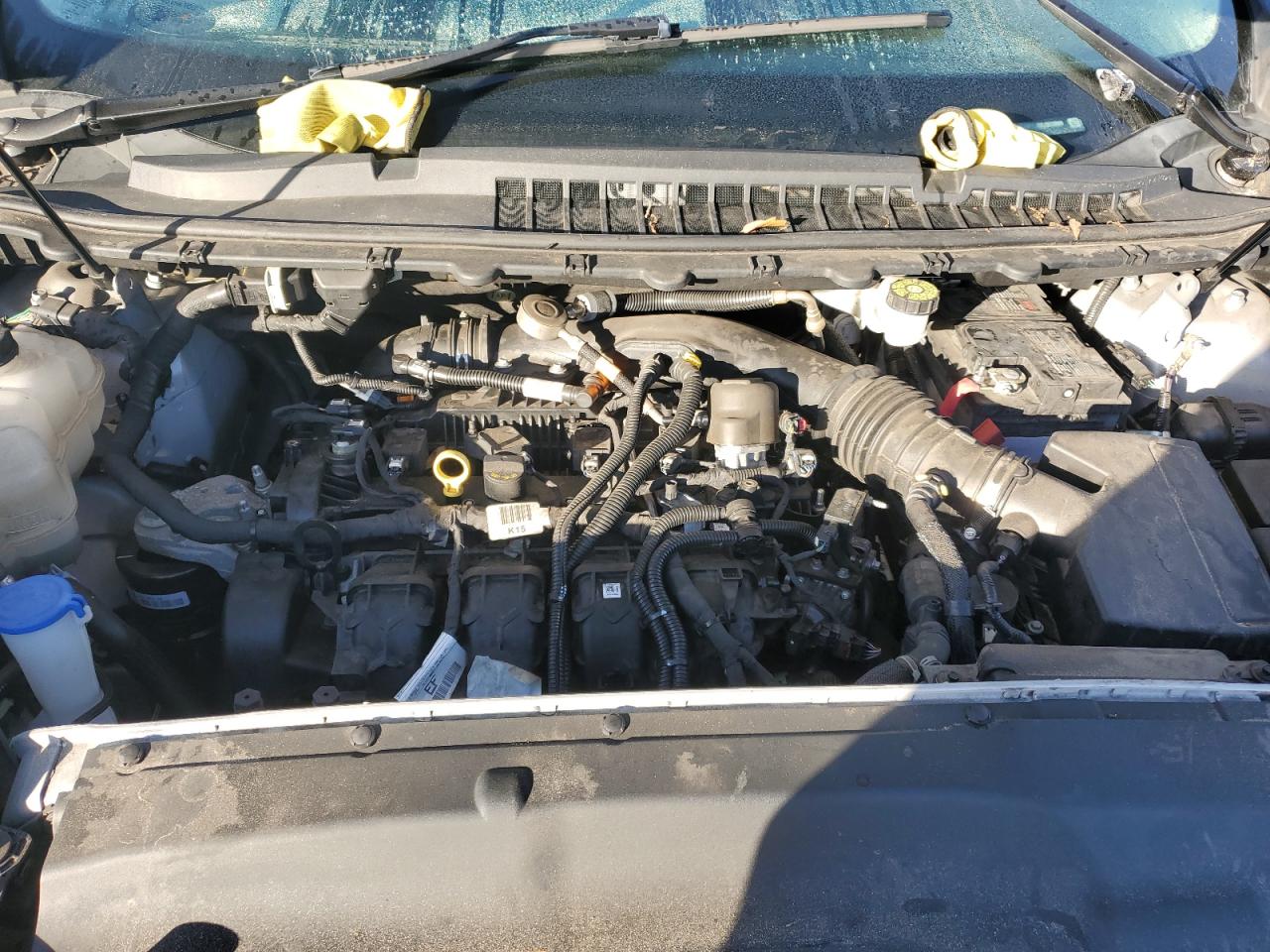 2020 Ford Edge VIN 2FMPK3J92LBA70959 Copart auction photo, all over / water/flood damage thumbnail 13