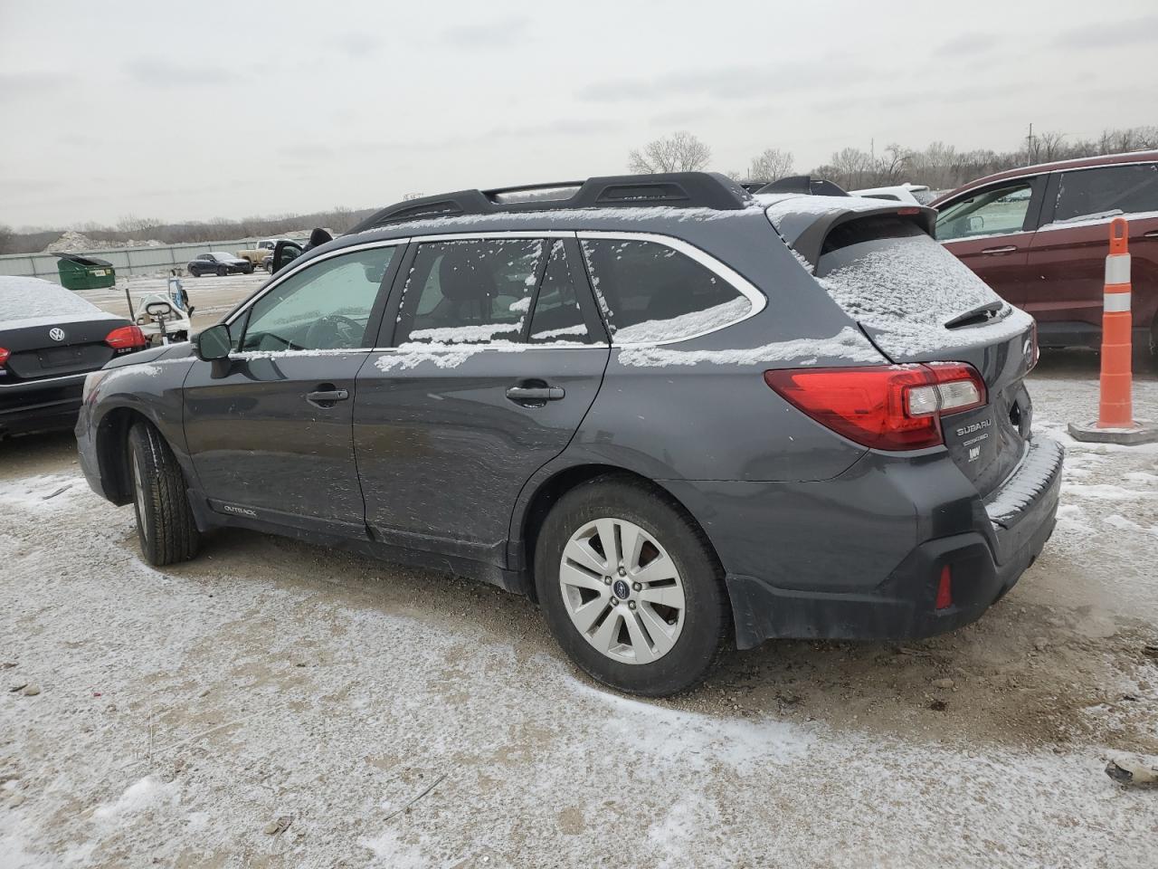 2019 Subaru Outback VIN 4S4BSAFC6K3382283 Copart auction photo, rear end / frame damage damage thumbnail 2