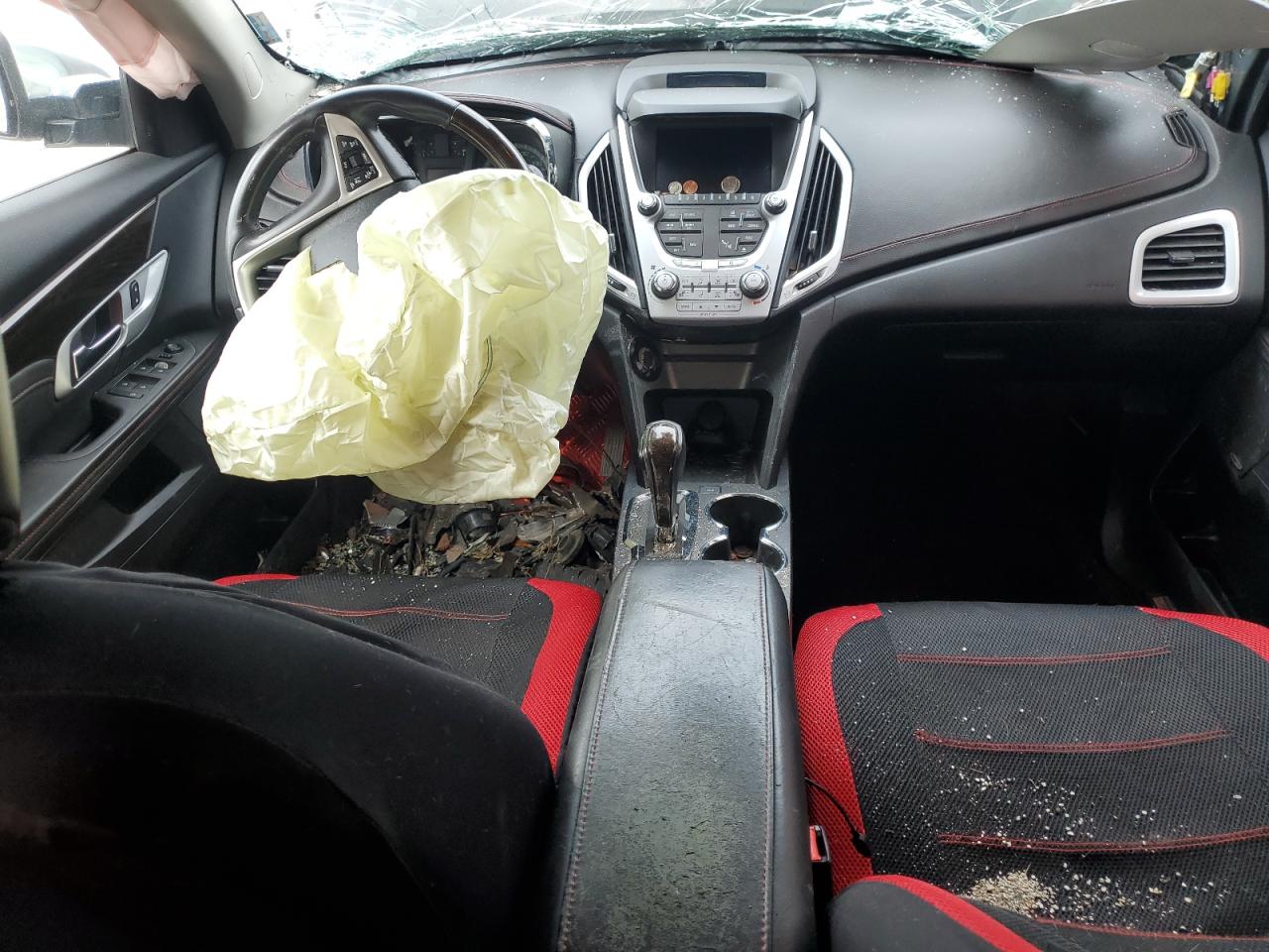 2014 GMC Terrain VIN 2GKALUEK1E6374682 Copart auction photo, front end damage thumbnail 8