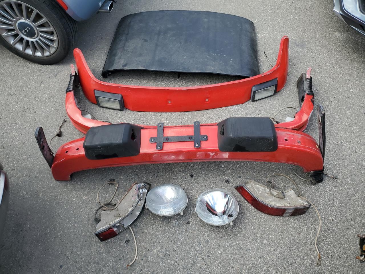 1989 Porsche 911 VIN WP0EB0918KS160341 Copart auction photo, front end / rear end damage thumbnail 14