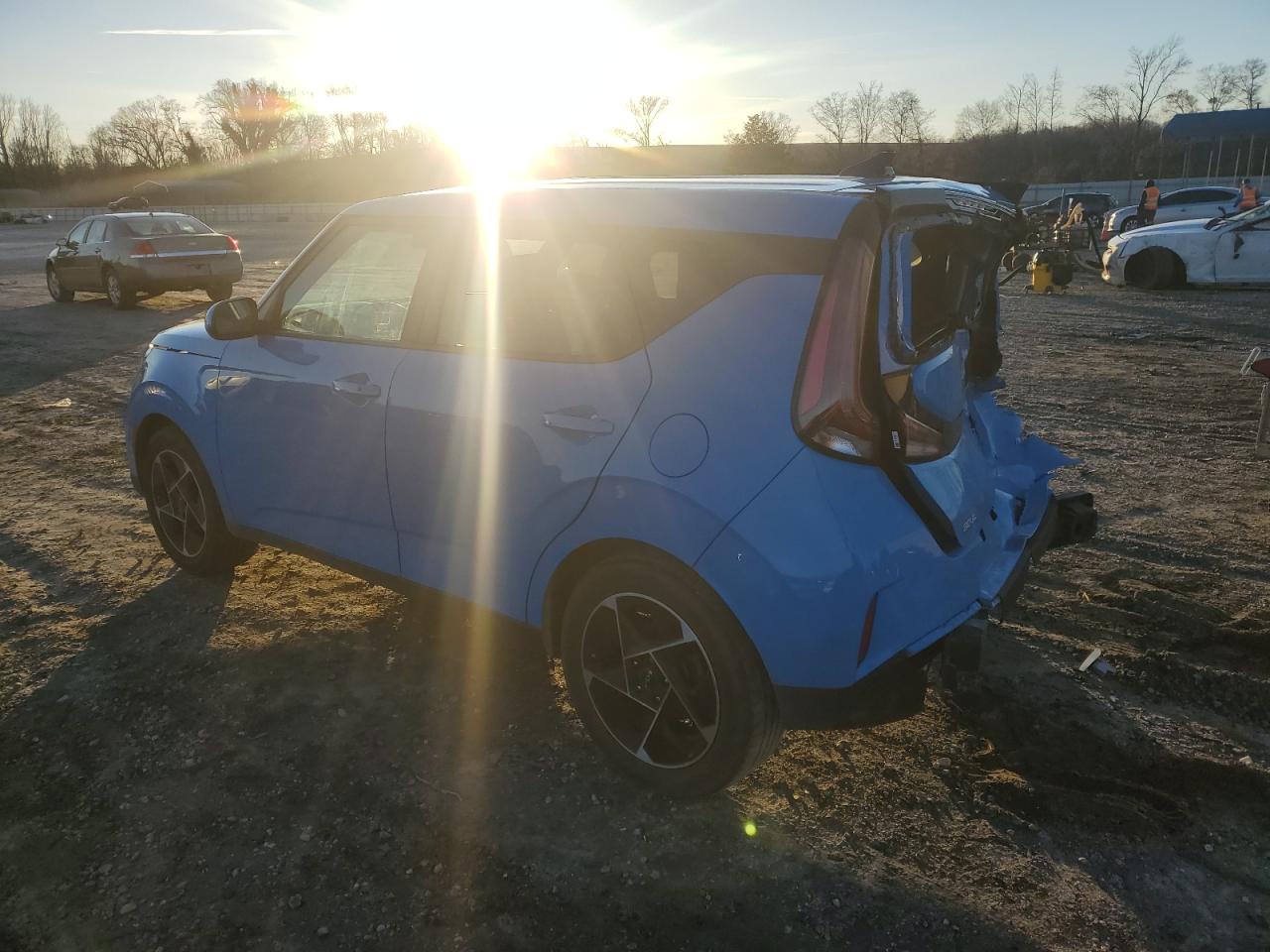 2023 KIA Soul VIN KNDJ33AU5P7214045 Copart auction photo, rear end damage thumbnail 2