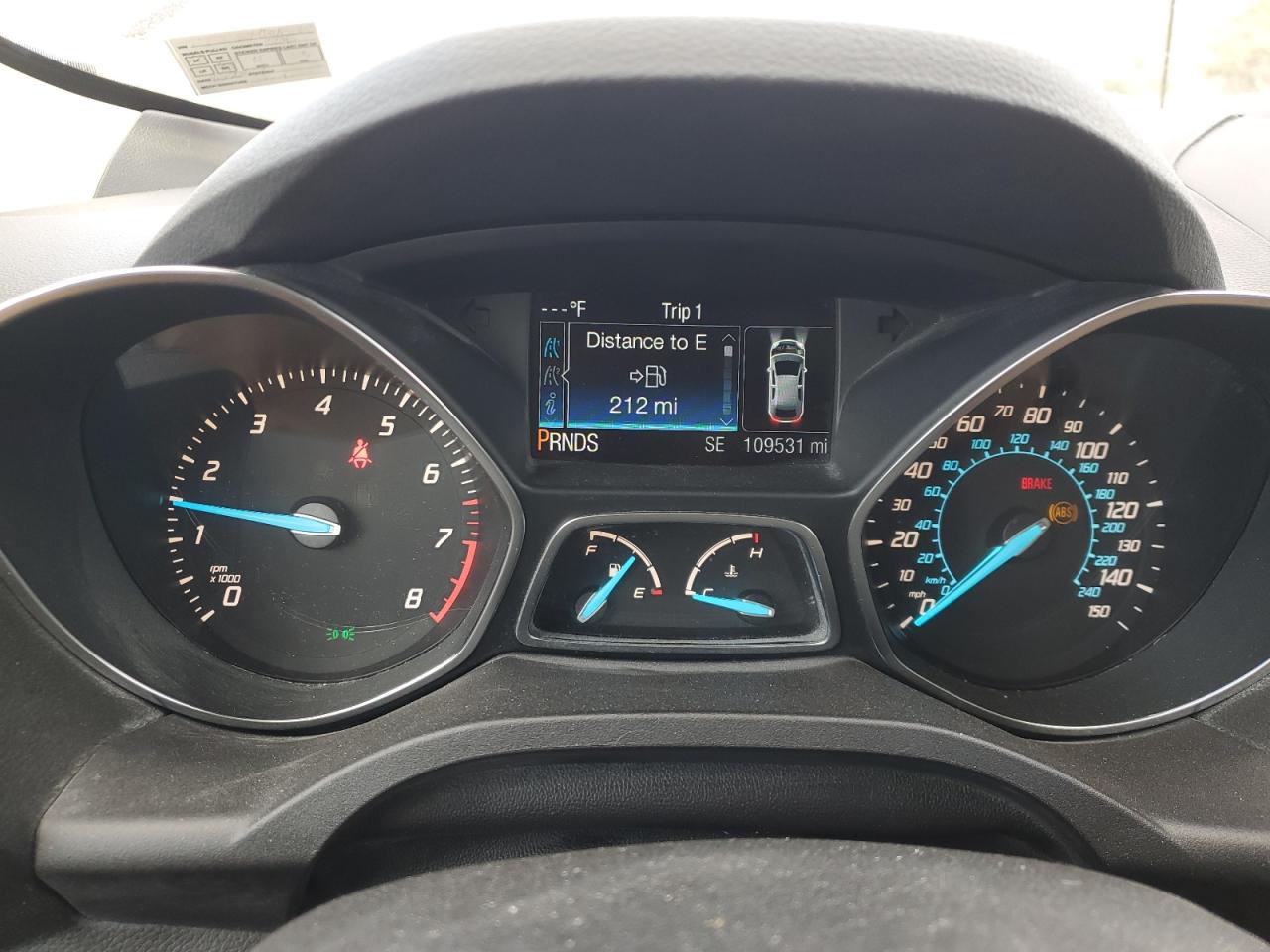 2013 Ford Escape VIN 1FMCU9GX4DUA37362 Copart auction photo, front end damage thumbnail 9