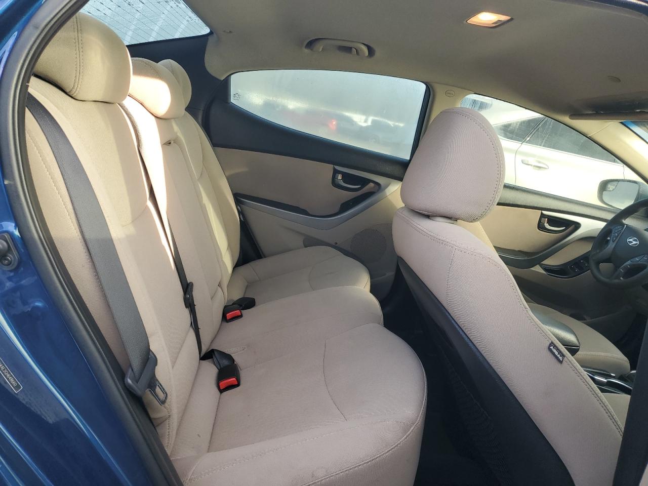 2016 Hyundai Elantra VIN 5NPDH4AE2GH648660 Copart auction photo, front end / side damage thumbnail 10