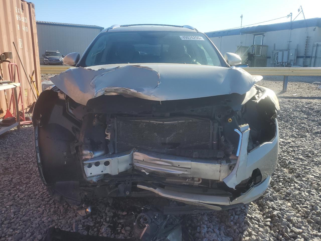 2014 Buick Enclave VIN 5GAKRBKD5EJ334005 Copart auction photo, front end damage thumbnail 5