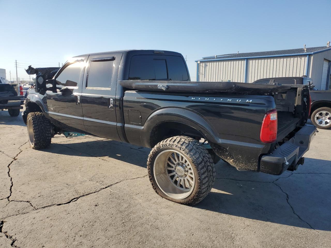2013 Ford F250 VIN 1FT7W2BT9DEB86159 Copart auction photo, front end / undercarriage damage thumbnail 2