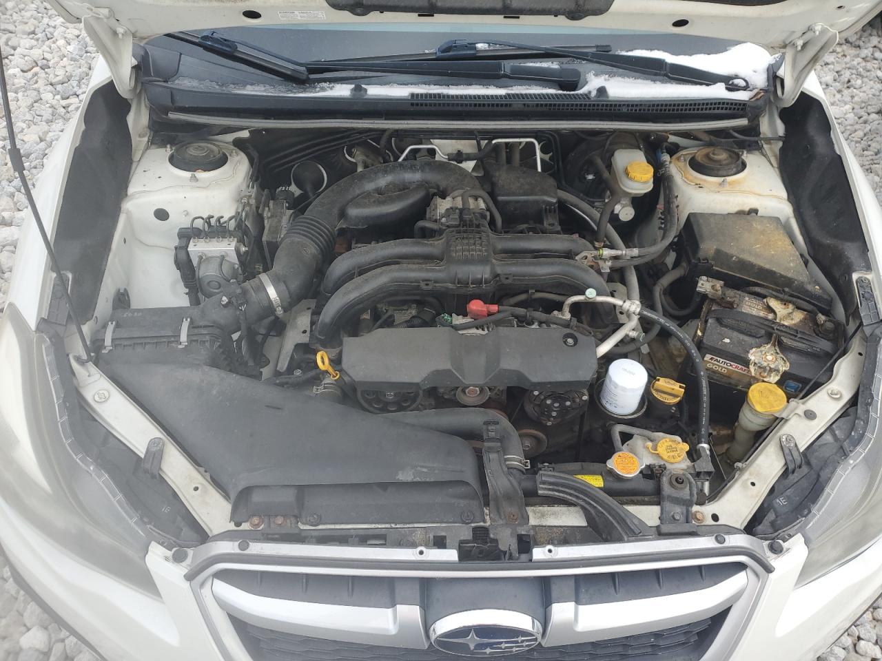 2013 Subaru Impreza VIN JF1GPAS64D2878905 Copart auction photo, front end / side damage thumbnail 11
