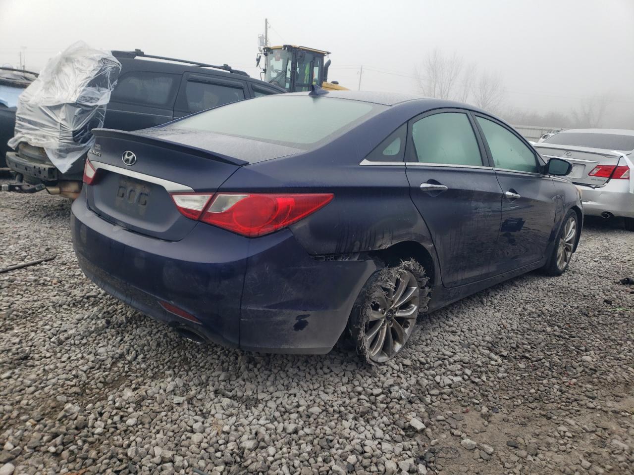 2012 Hyundai Sonata VIN 5NPEC4ACXCH436682 Copart auction photo, all over damage thumbnail 3
