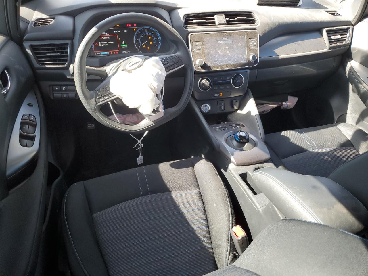 2023 Nissan Leaf VIN 1N4AZ1BVXPC554976 Copart auction photo, front end damage thumbnail 8