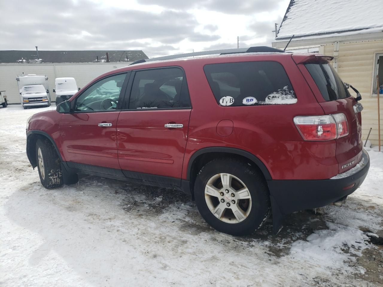 2012 GMC Acadia VIN 1GKKRPED3CJ178832 Copart auction photo, front end / side damage thumbnail 2