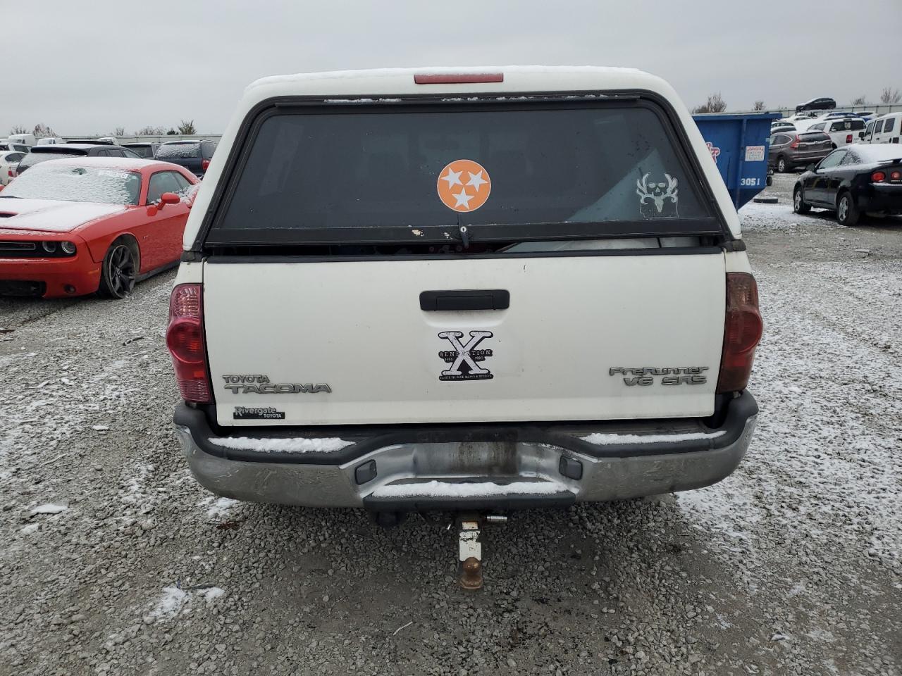 2007 Toyota Tacoma VIN 5TEJU62N87Z352578 Copart auction photo, front end damage thumbnail 6