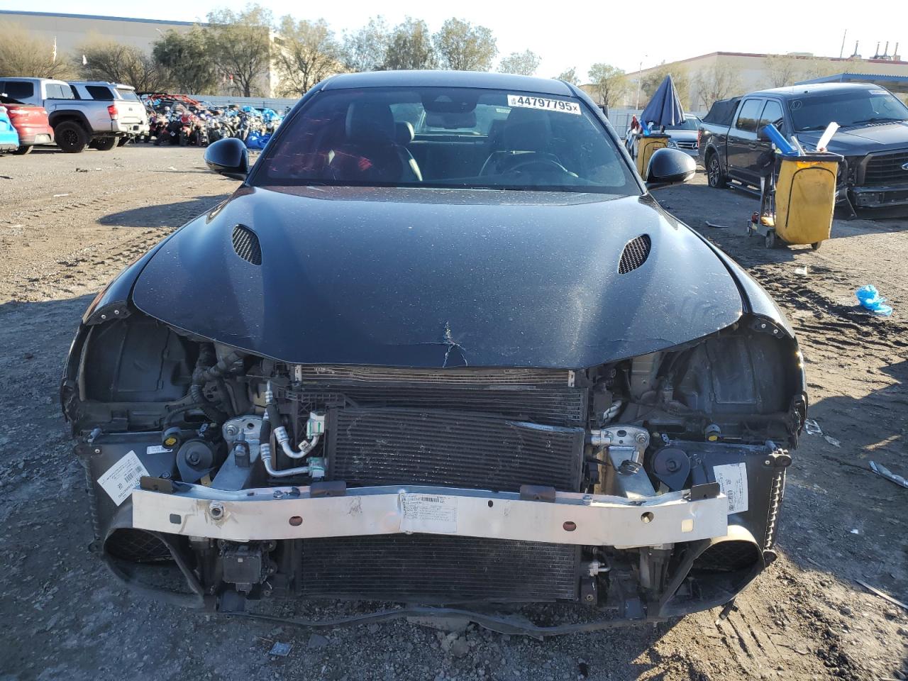 2018 Alfa Romeo Giulia VIN ZARFAEAV8J7584337 Copart auction photo, front end damage thumbnail 5