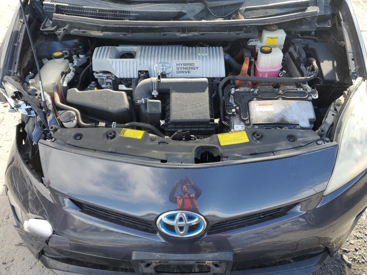 2012 Toyota Prius VIN JTDKN3DU5C5502244 Copart auction photo, front end / minor dent/scratches damage thumbnail 11