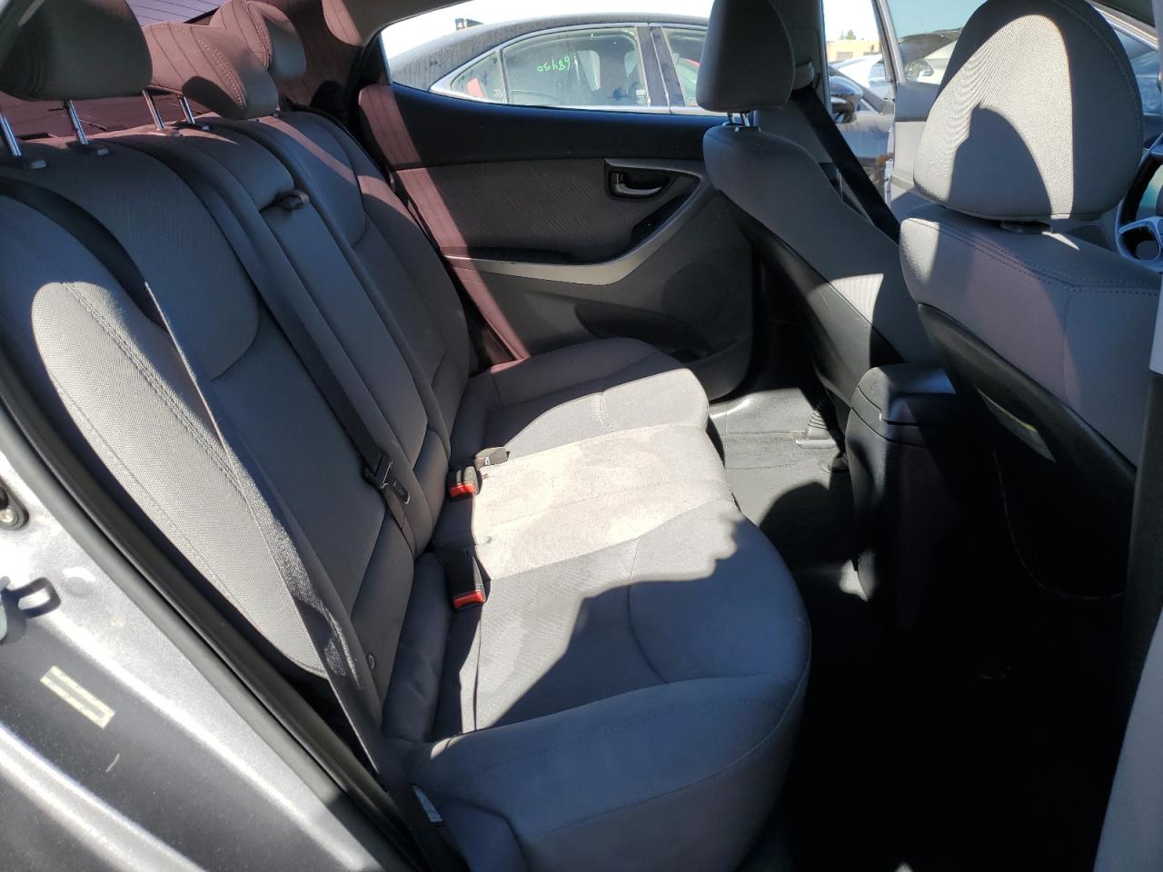 2013 Hyundai Elantra VIN KMHDH4AE8DU531016 Copart auction photo, vandalism damage thumbnail 10