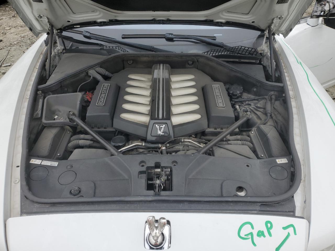 2011 Rolls-Royce Ghost VIN SCA664S59BUX49729 Copart auction photo, side damage thumbnail 11