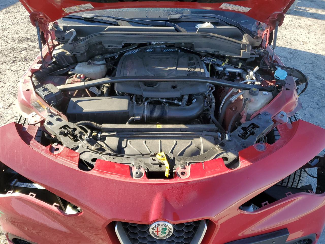 2018 Alfa Romeo Stelvio VIN ZASFAKANXJ7B89561 Copart auction photo, all over / minor dent/scratches damage thumbnail 12